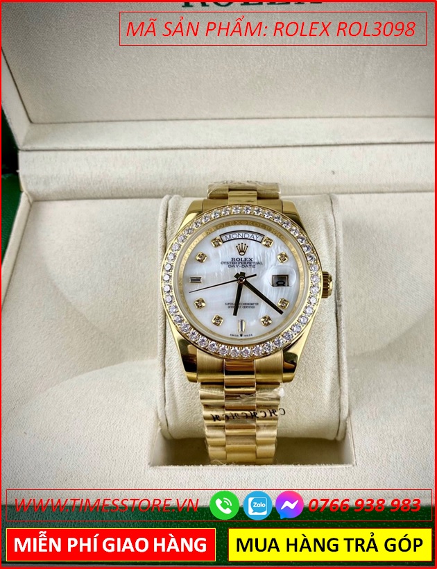 dong-ho-nam-rolex-f1-automatic-2-lich-mat-trang-day-full-vang-timesstore-vn