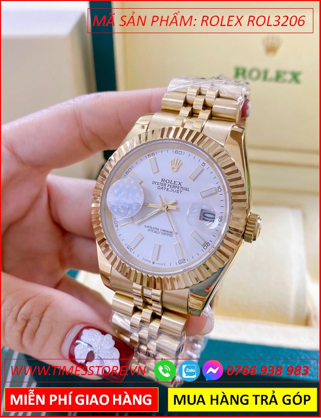 dong-ho-nam-rolex-f1-automatic-mat-trang-nieng-khia-day-vang-gold-timesstore-vn