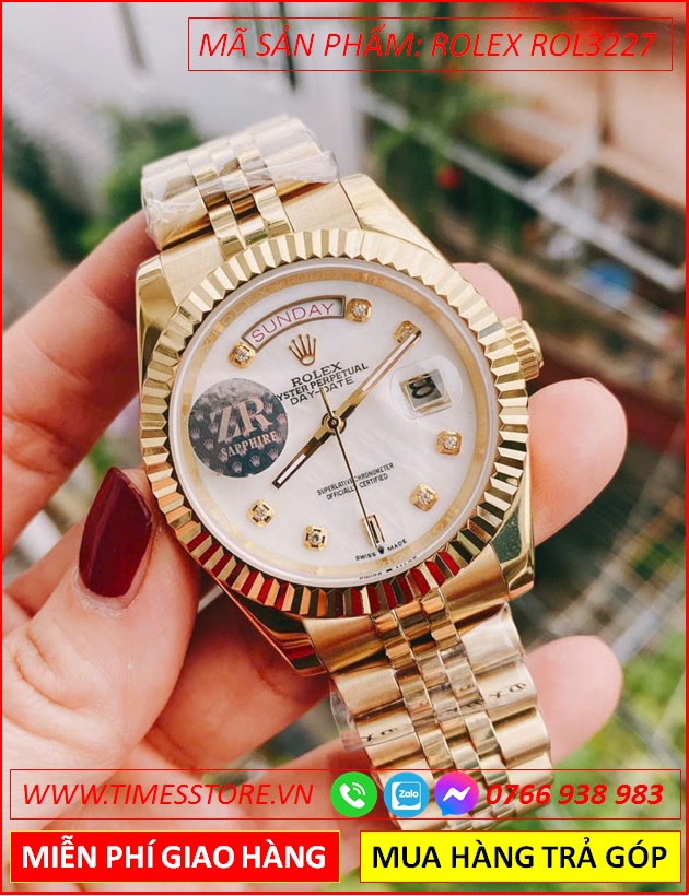 dong-ho-nam-rolex-f1-co-2-lich-mat-trang-nieng-khia-day-vang-gold-timesstore-vn