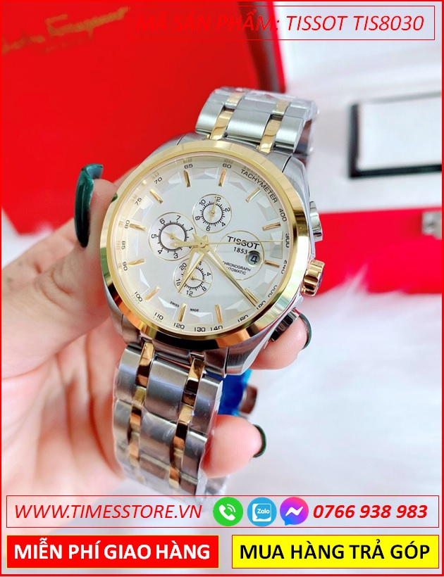 dong-ho-nam-tissot-automatic-6-kim-day-demi-vang-gold-timesstore-vn