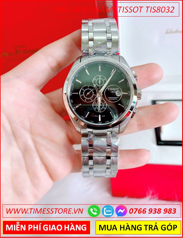 dong-ho-nam-tissot-automatic-mat-den-6-kim-day-kim-loai-timesstore-vn