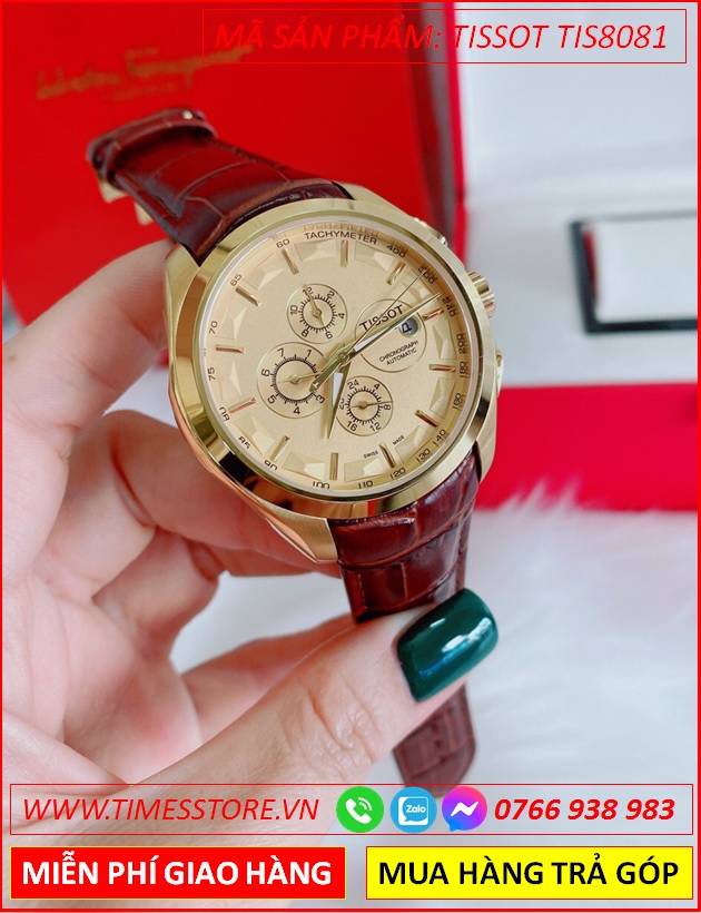 dong-ho-nam-tissot-automatic-mat-vang-6-kim-day-nau-timesstore-vn