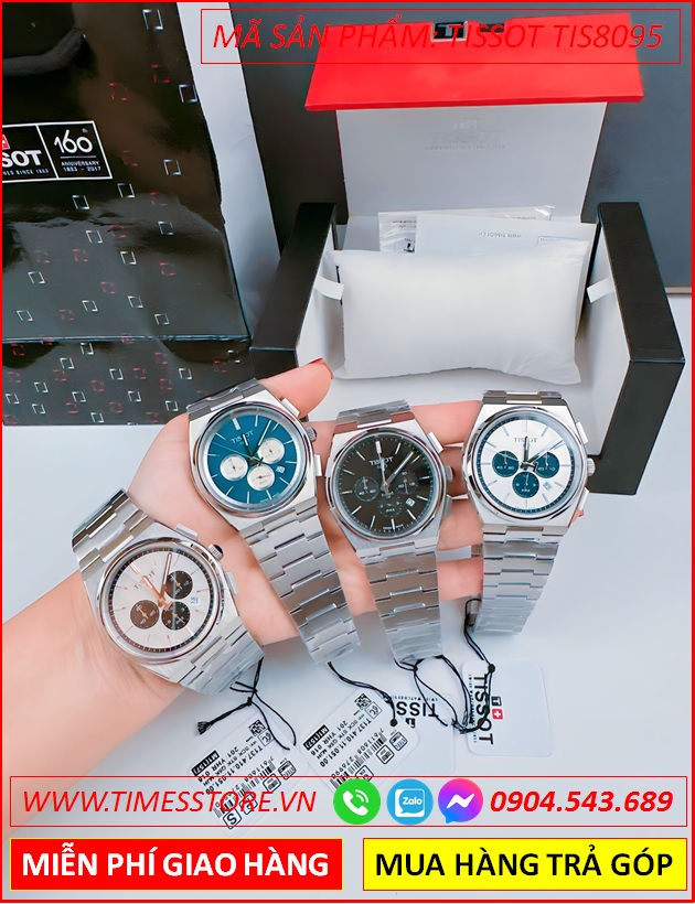 dong-ho-nam-tissot-prx-mat-chronograph-6-kim-day-kim-loai-timesstore-vn