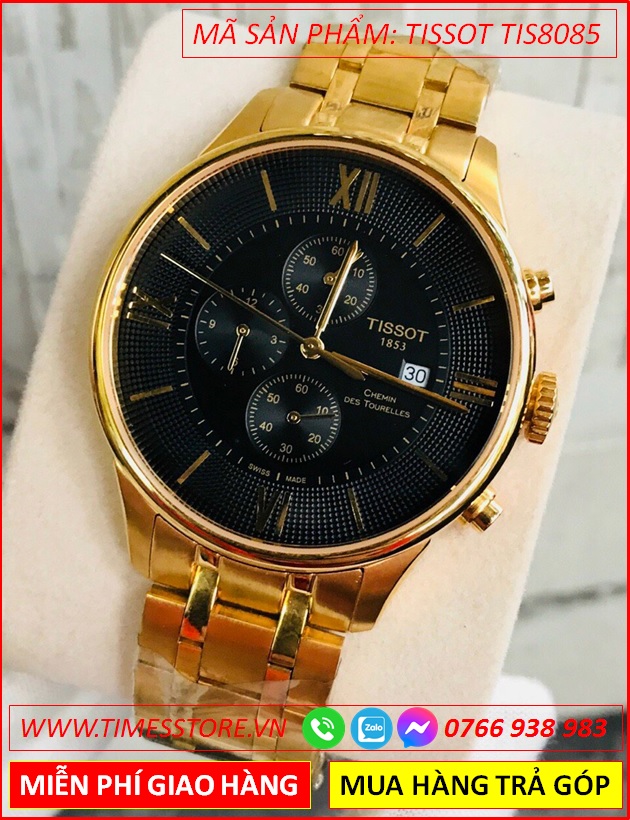 dong-ho-nam-tissot-t009-mat-den-6-kim-day-vang-gold-timesstore-vn