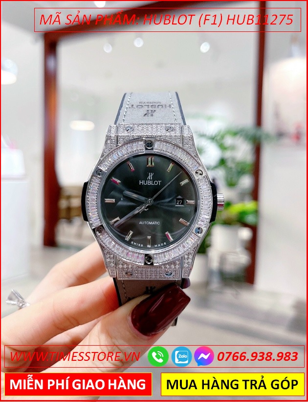 dong-ho-nan-hublot-f1-automatic-mat-dinh-da-day-sillicone-xam-timesstore-vn