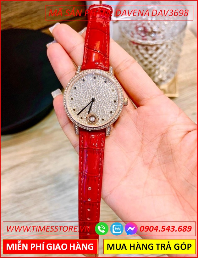 dong-ho-nu-davena-mat-full-da-swarovski-rose-gold-day-da-do-timesstore-vn