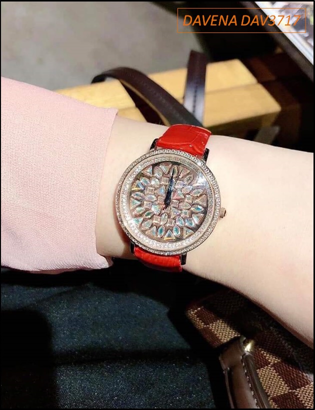 dong-ho-nu-davena-mat-tron-pha-le-vien-da-swarovski-rose-gold-day-da-do-timesstore-vn