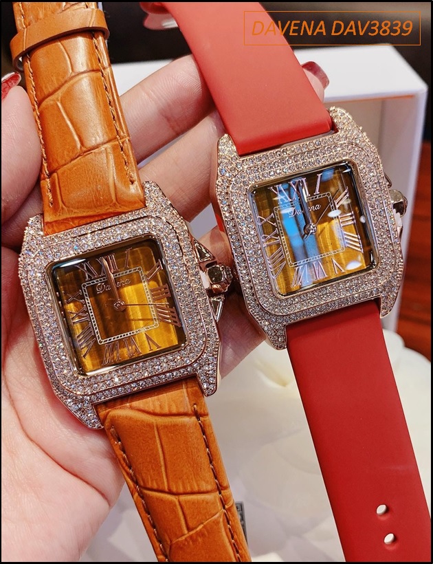 dong-ho-nu-davena-mat-vuong-day-cao-su-do-dinh-da-swarovski-rose-gold-dep-gia-re-timesstore-vn