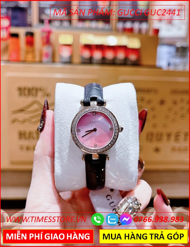 dong-ho-nu-gucci-diamantissima-mat-hong-dinh-da-day-da-timesstore-vn