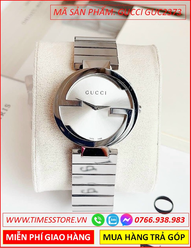 dong-ho-nu-gucci-interlocking-mat-tron-trang-day-kim-loai-timesstore-vn