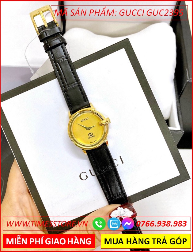 dong-ho-nu-gucci-mat-tron-vang-gold-day-da-den-timesstore-vn