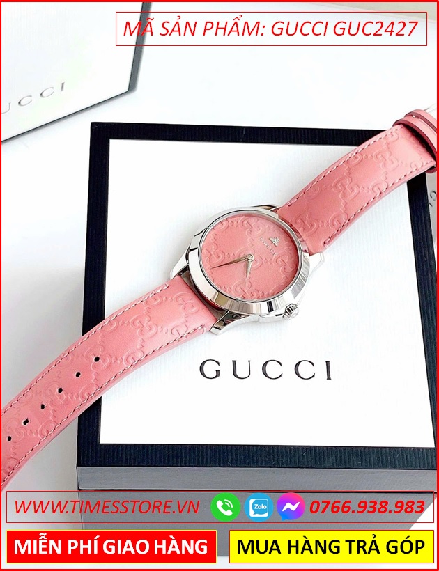 dong-ho-nu-gucci-timeless-mat-tron-day-da-hong-timesstore-vn