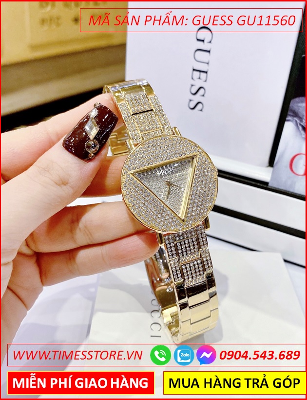 dong-ho-nu-guess-ladies-trend-mat-tron-dinh-da-day-vang-gold-timesstore-vn