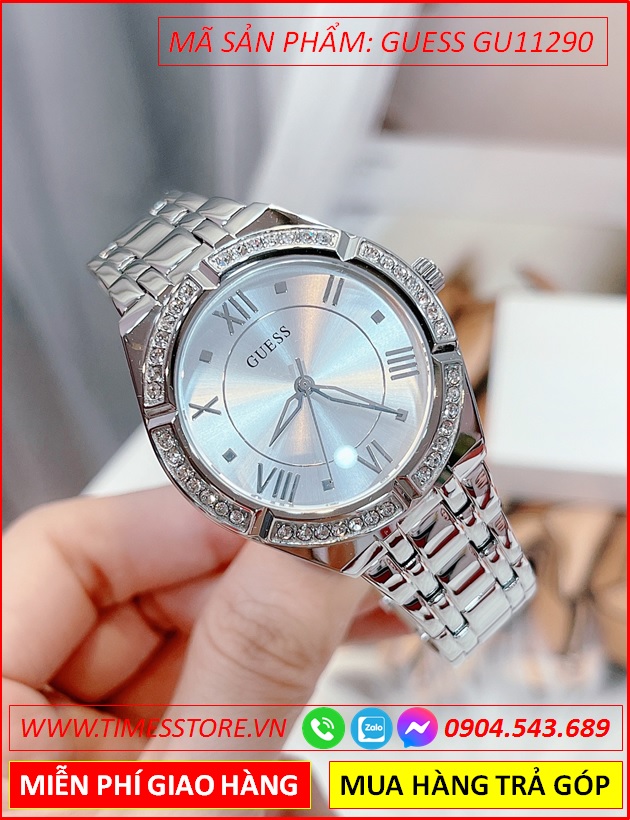 dong-ho-nu-guess-luxury-mat-trang-vien-da-swarovski-day-kim-loai-silver-thoi-trang-dep-gia-re-timesstore-vn