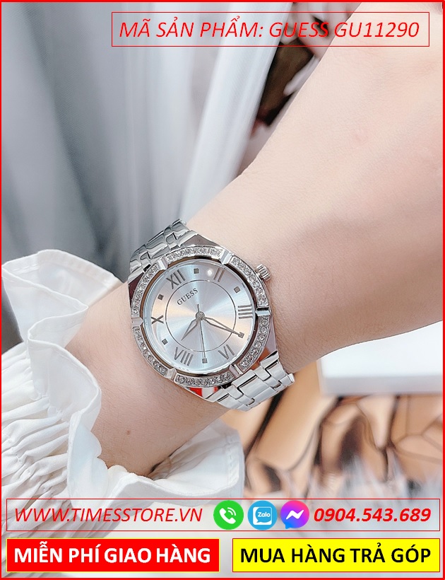 dong-ho-nu-guess-luxury-mat-trang-vien-da-swarovski-day-kim-loai-silver-thoi-trang-dep-gia-re-timesstore-vn