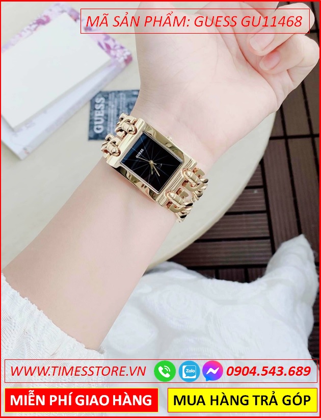 dong-ho-nu-guess-mat-chu-nhat-den-day-mat-xich-vang-gold-timesstore-vn