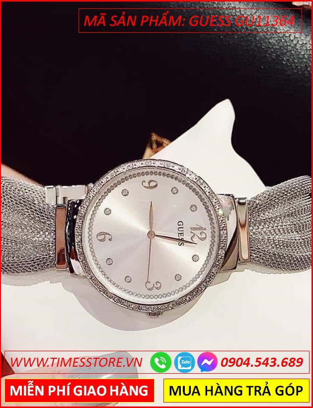 dong-ho-nu-guess-mat-tron-dinh-da-day-mesh-luoi-silver-thoi-trang-dep-timesstore-vn