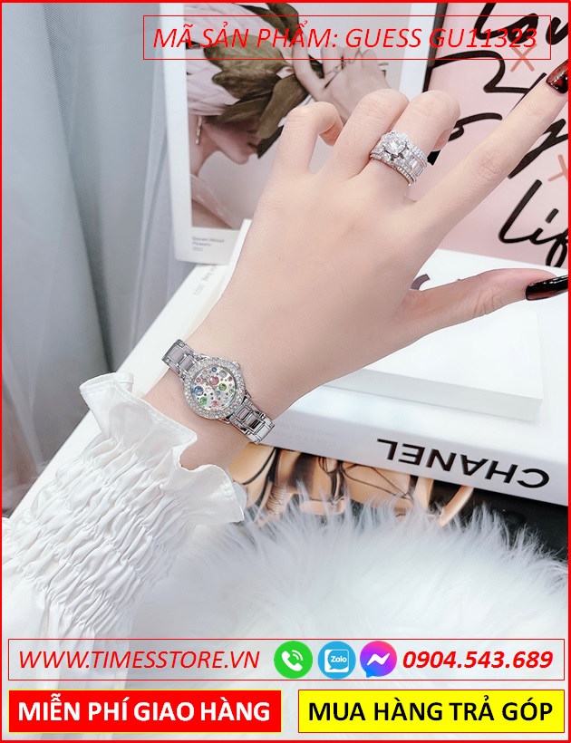 dong-ho-nu-guess-mat-tron-dinh-da-nhieu-mau-day-kim-loai-thoi-trang-dep-gia-re-timesstore-vn