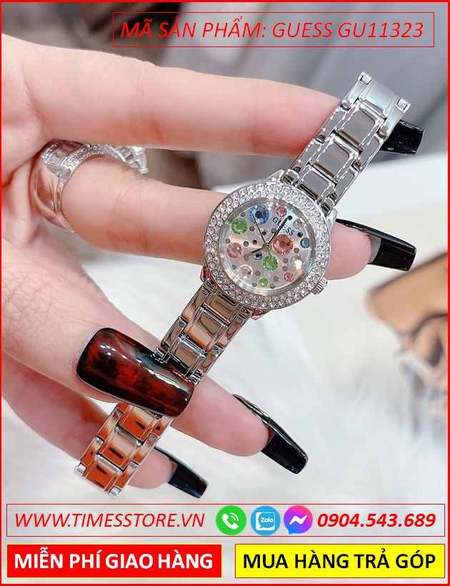 dong-ho-nu-guess-mat-tron-dinh-da-nhieu-mau-day-kim-loai-thoi-trang-dep-gia-re-timesstore-vn