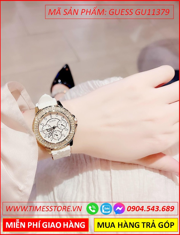 dong-ho-nu-guess-mat-tron-dinh-da-swarovski-day-cao-su-trang-timesstore-vn