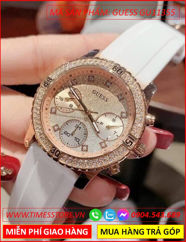 dong-ho-nu-guess-mat-tron-dinh-da-swarovski-rose-gold-day-silicone-trang-thoi-trang-dep-timesstore-vn