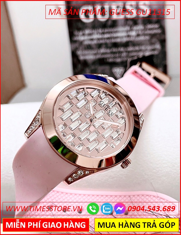 dong-ho-nu-guess-mat-tron-full-pha-le-rose-gold-day-cao-su-hong-thoi-trang-dep-timesstore-vn