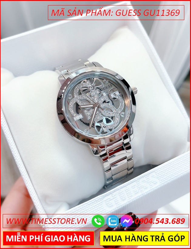 dong-ho-nu-guess-mat-tron-hoa-tiet-3d-day-kim-loai-silver-thoi-trang-dep-timesstore-vn