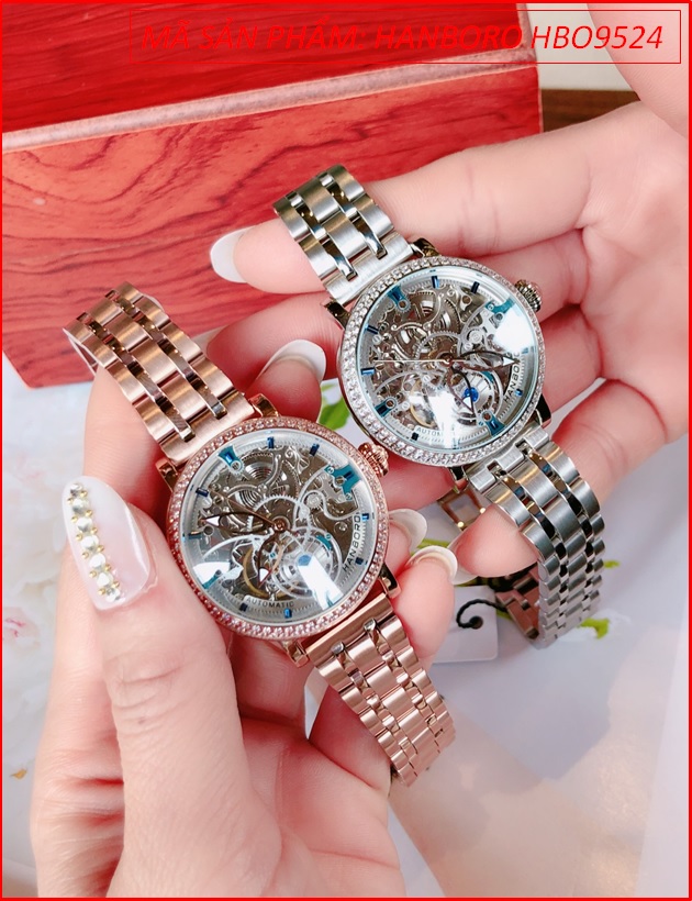 dong-ho-nu-hanboro-automatic-mat-tron-lo-may-day-kim-loai-rose-gold-dep-gia-re-timesstore-vn