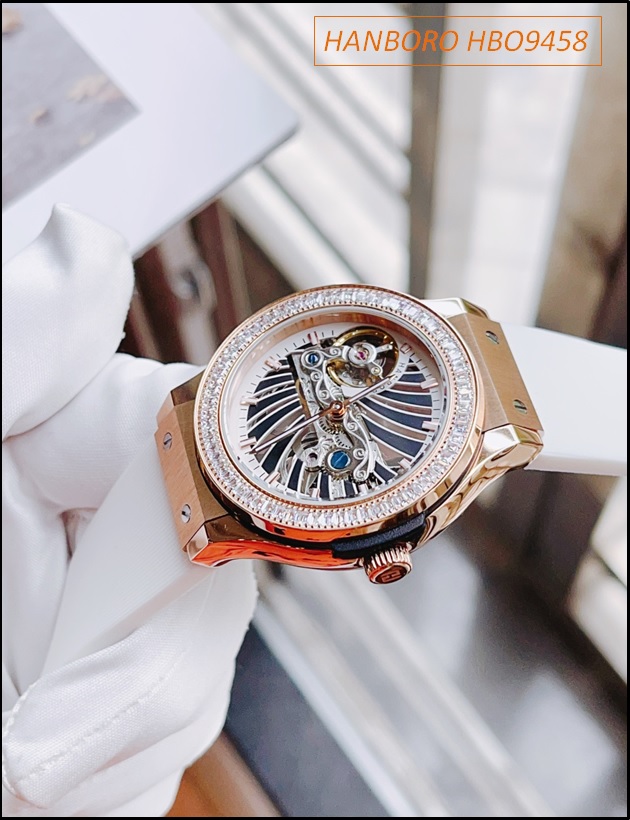 dong-ho-nu-hanboro-co-tu-dong-automatic-ho-tim-rose-gold-silicone-trang-dep-gia-re-timesstore