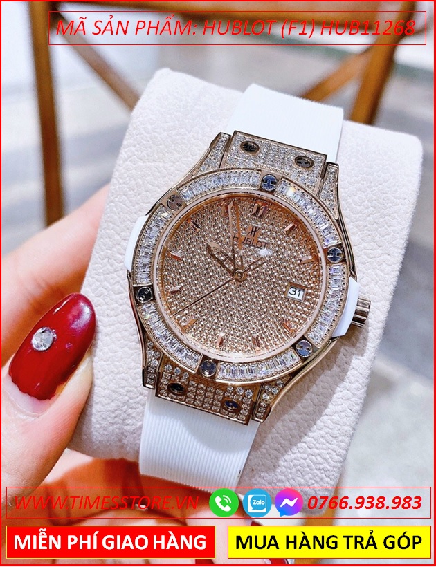 dong-ho-nu-hublot-f1-classic-full-da-rose-gold-silicone-trang-timesstore-vn