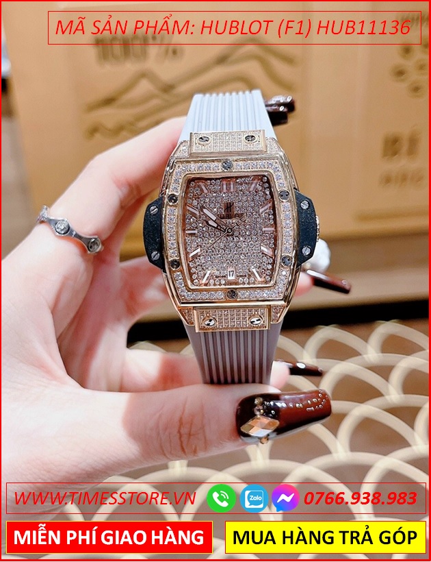 dong-ho-nu-hublot-f1-mat-vuong-da-rose-gold-day-silicone-xam-timesstore-vn