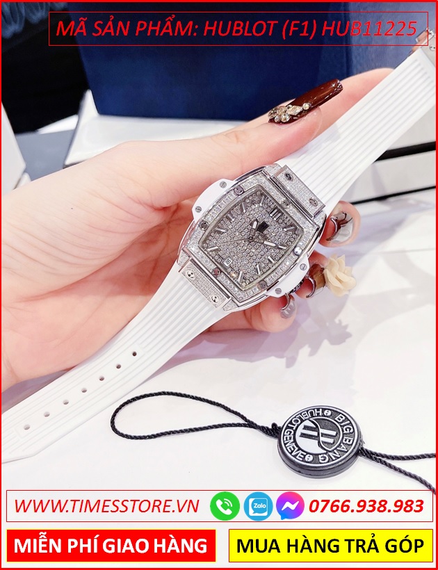 dong-ho-nu-hublot-f1-senna-champin-full-da-day-silicone-trang-timesstore-vn