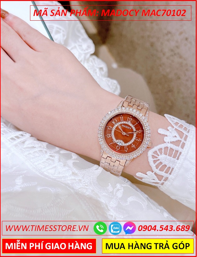 dong-ho-nu-madocy-mat-do-dinh-da-day-rose-gold-timesstore-vn