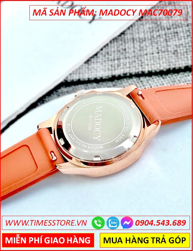 dong-ho-nu-madocy-tua-patek-phillipe-mat-dinh-da-day-silicone-nau-timesstore-vn