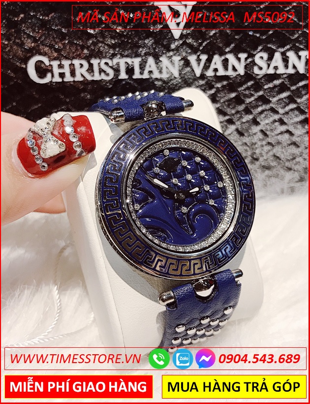 dong-ho-nu-melissa-tua-versace-mat-tron-day-da-xanh-duong-timesstore-vn