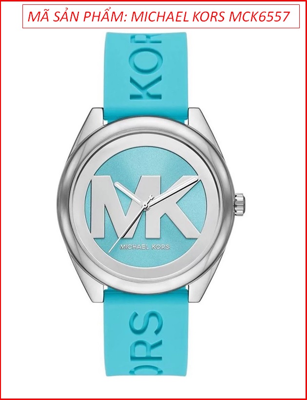 dong-ho-nu-michael-kors-janelle-mat-hoa-tiet-logo-sillicone-xanh-timesstore-vn