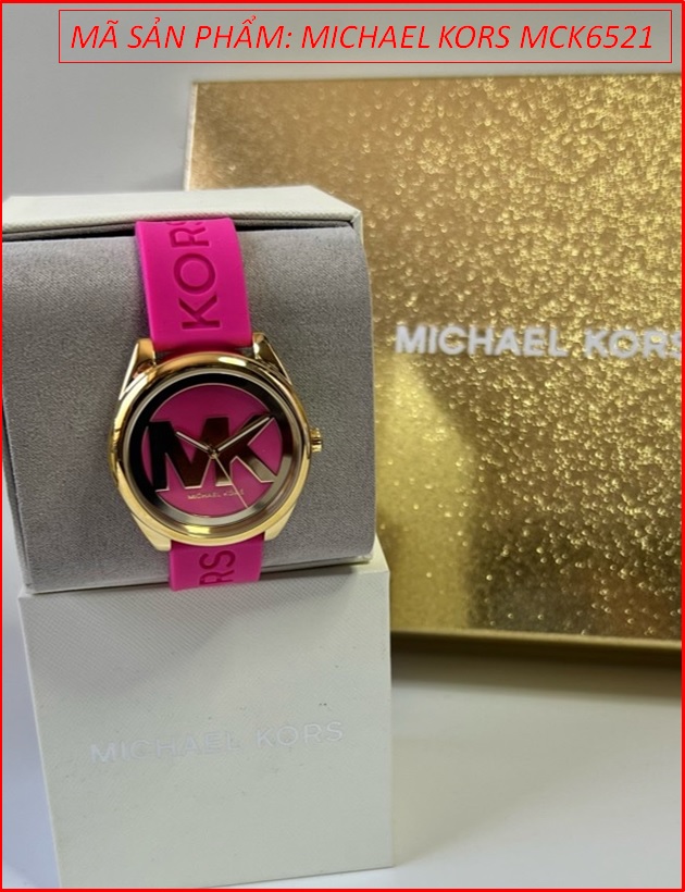 dong-ho-nu-michael-kors-janelle-mat-hoa-tiet-logo-vang-gold-sillicone-hong-timesstore-vn