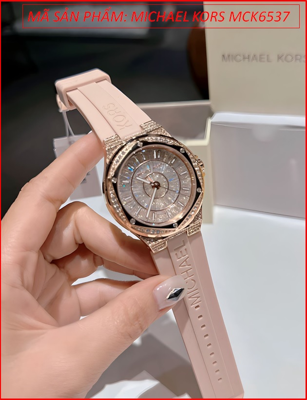 dong-ho-nu-michael-kors-lennox-three-hand-day-sillicone-hong-timesstore-vn