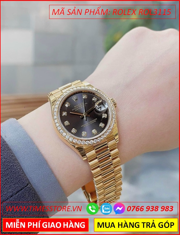 dong-ho-nu-rolex-f1-mat-den-dinh-da-day-full-vang-gold-timesstore-vn