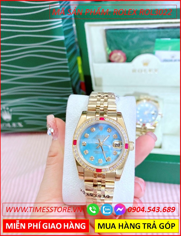 dong-ho-nam-rolex-sieu-cap-replica-1-1-mat-xanh-duong-swarovski-vang-full-gold-dep-gia-re-timesstore-vn