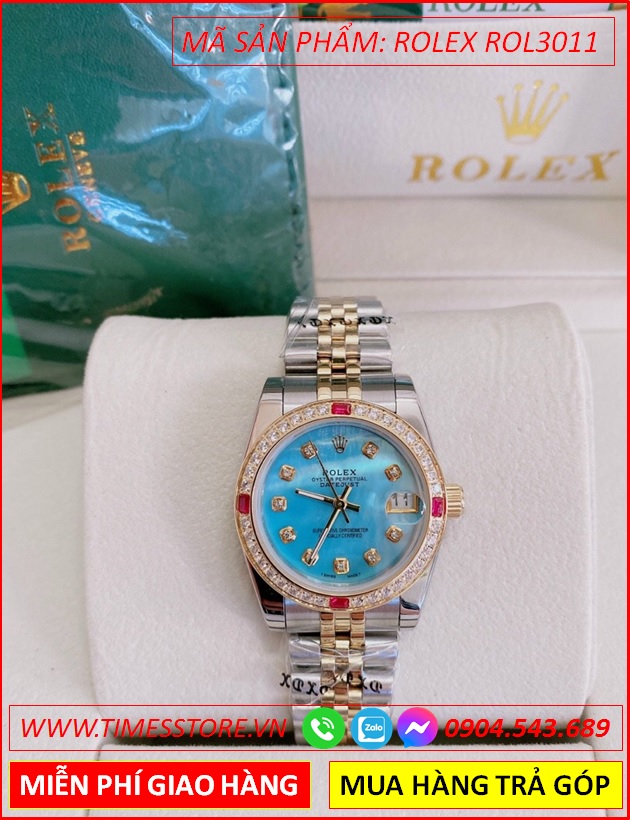 dong-ho-nu-rolex-sieu-cap-replica-1-1-mat-xanh-swarovski-4-hat-ruby-do-day-demi-vang-gold-dep-gia-re-timesstore-vn