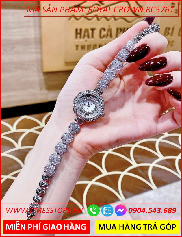 dong-ho-nu-royal-crown-mat-full-swarovski-lac-tay-dinh-da-timesstore-vn