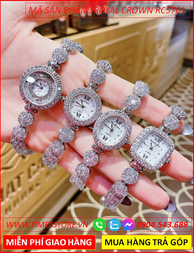 dong-ho-nu-royal-crown-mat-full-swarovski-lac-tay-dinh-da-timesstore-vn