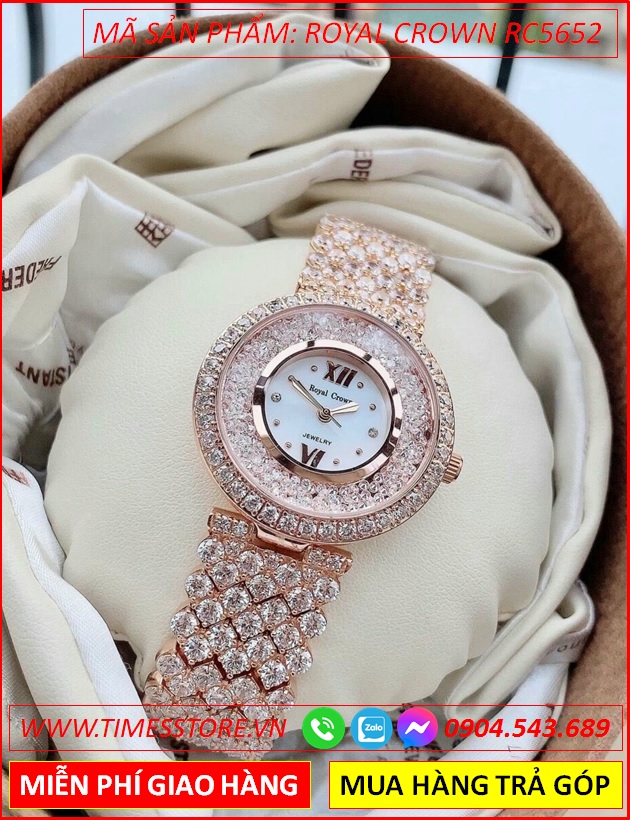 dong-ho-nu-royal-crown-jewelry-mat-tron-dinh-full-da-rose-gold-swarovski-dep-gia-re-timesstore-vn