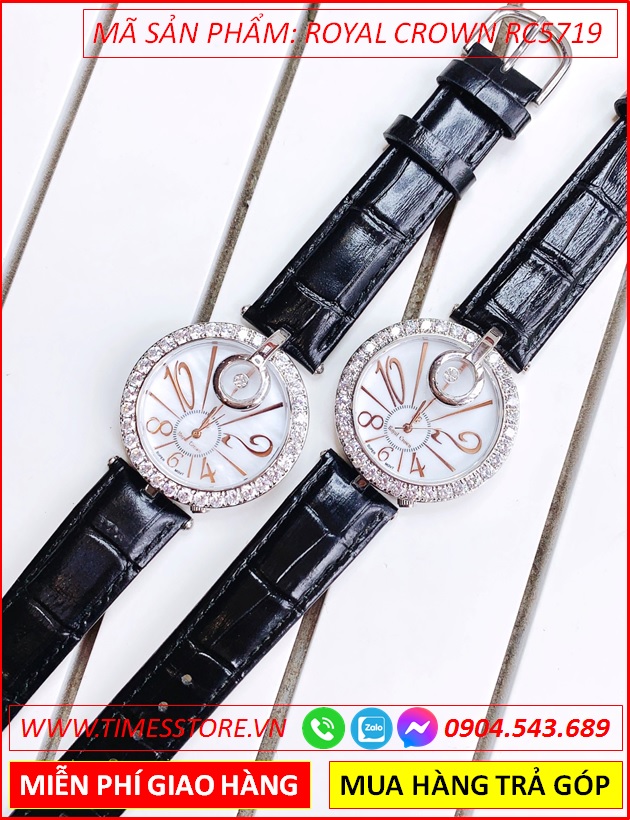 dong-ho-nu-royal-crown-tua-cartier-mat-dinh-da-day-da-den-timesstore-vn