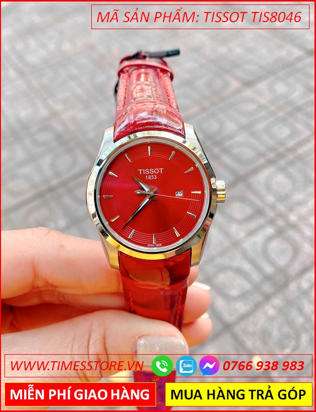 dong-ho-nu-tissot-1853-mat-tron-do-silver-day-da-do-thoi-trang-dep-gia-re-timesstore-vn