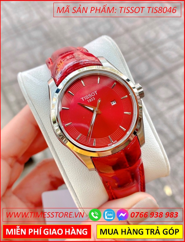 dong-ho-nu-tissot-1853-mat-tron-do-silver-day-da-do-thoi-trang-dep-gia-re-timesstore-vn