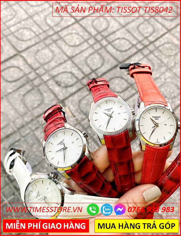 dong-ho-nu-tissot-1853-mat-tron-trang-silver-day-da-trang-thoi-trang-dep-gia-re-timesstore-vn