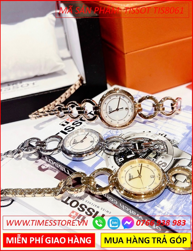 dong-ho-nu-tissot-flamingo-mat-tron-trang-lac-tay-timesstore-vn