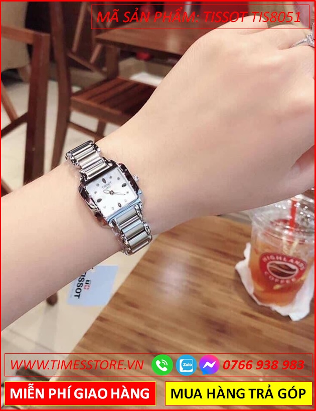 dong-ho-nu-tissot-mat-vuong-trang-day-kim-loai-timesstore-vn